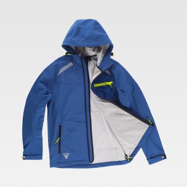 Chaqueta softshell con capucha unisex S7820 Chaqueta softshell con capucha unisex S7820