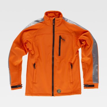 Chaqueta softshell alta visibilidad unisex S9530 Chaqueta softshell alta visibilidad unisex S9530