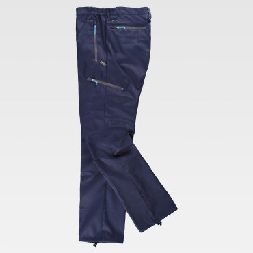 Pantalón de trabajo multibolsillos unisex S9885 Pantalón de trabajo multibolsillos unisex S9885