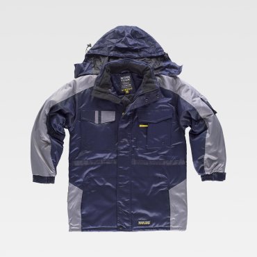 Parka acolchada con capucha unisex WF1912 Parka acolchada con capucha unisex WF1912