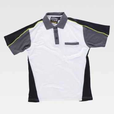 Polo de trabajo con bolsillo unisex WF5855 Polo de trabajo con bolsillo unisex WF5855