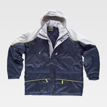 Parka acolchada con capucha unisex WF5858 Parka acolchada con capucha unisex WF5858