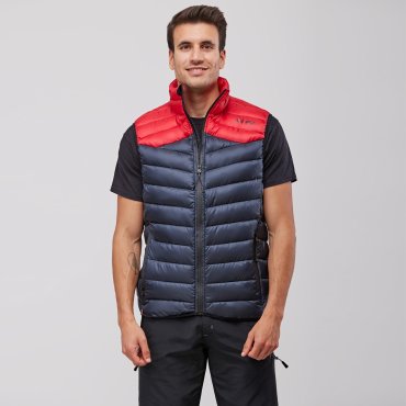 Chaleco acolchado combinado reciclado unisex Rüf