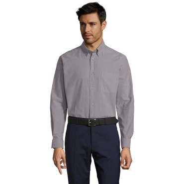 Camisa Oxford manga larga Easycare hombre Boston Camisa Oxford manga larga Easycare hombre Boston