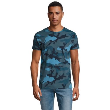Camiseta camuflaje hombre Camo Camiseta camuflaje hombre Camo