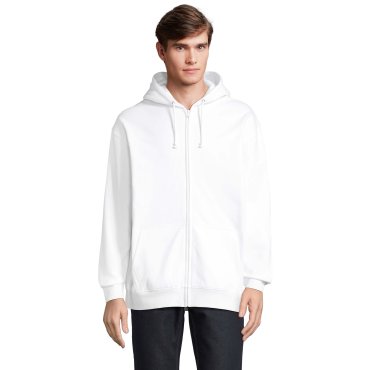 Sudadera con capucha y cremallera reciclada unisex Carter Sudadera con capucha y cremallera reciclada unisex Carter