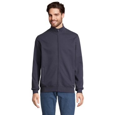 Sudadera con cremallera reciclada unisex Cooper Sudadera con cremallera reciclada unisex Cooper
