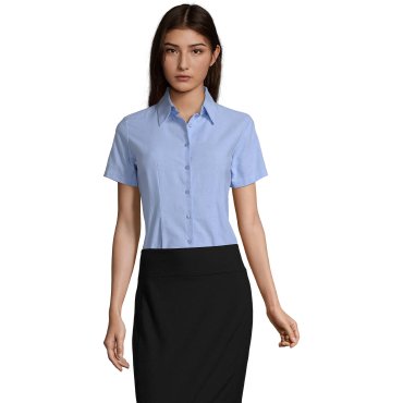 Camisa Oxford manga corta Easycare mujer Elite Women Camisa Oxford manga corta Easycare mujer Elite Women