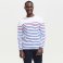 Camiseta rayas manga larga hombre Matelot Lsl. .