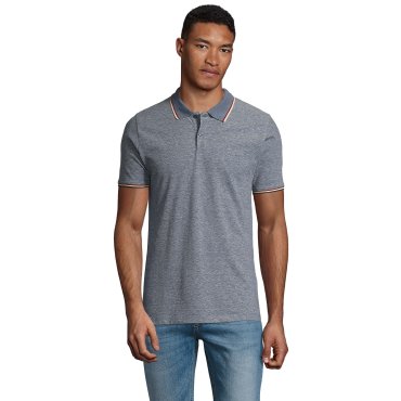 Polo cuello con rayas hombre Paname Polo cuello con rayas hombre Paname