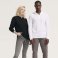 Polo manga larga sostenible unisex Planet Lsl. .