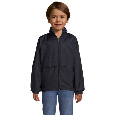 Cortavientos con capucha oculta niño Surf Kids