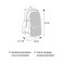 Mochila negocios multibolsillos Wall Street. .