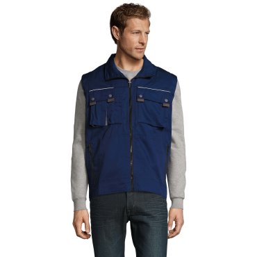 Chaleco de trabajo multibolsillos hombre Zenith Pro Chaleco de trabajo multibolsillos hombre Zenith Pro