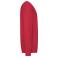 Sudadera b&aacute;sica hombre 62-156-0 lightweight. Color rojo.