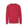 Sudadera b&aacute;sica hombre 62-156-0 lightweight. Color rojo.