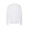 Sudadera b&aacute;sica hombre 62-156-0 lightweight. Color blanco.