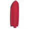 Sudadera b&aacute;sica hombre 62-156-0 lightweight. Color rojo.