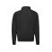 Sudadera media cremallera hombre 62-114-0. Color negro.