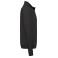 Sudadera media cremallera hombre 62-114-0. Color negro.