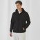 Sudadera con capucha y cremallera unisex ID205 50/50. .