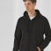 Sudadera con capucha y cremallera unisex ID205 50/50. .