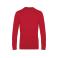 Sudadera unisex #set in. Color rojo.