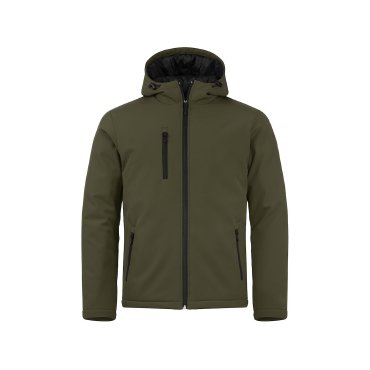 Chaqueta softshell con capucha hombre Padded Chaqueta softshell con capucha hombre Padded
