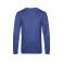 Sudadera unisex #set in. Color heather royal blue.