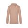 Sudadera con capucha unisex #hoodie. Color nude.