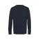 Sudadera orgánica unisex Organic crew neck. Color azul marino.