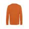 Sudadera orgánica unisex Organic crew neck. Color pure orange.