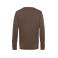 Sudadera orgánica unisex Organic crew neck. Color mocha.