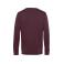 Sudadera orgánica unisex Organic crew neck. Color burgundy.