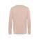 Sudadera orgánica unisex Organic crew neck. Color soft rose.