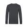 Sudadera orgánica unisex Organic crew neck. Color asphalt.