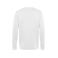 Sudadera orgánica unisex Organic crew neck. Color blanco.