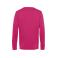 Sudadera orgánica unisex Organic crew neck. Color magenta pink.