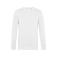 Sudadera orgánica unisex Organic crew neck. Color blanco.