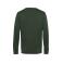 Sudadera orgánica unisex Organic crew neck. Color forest green.