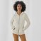 Sudadera con capucha y cremallera sostenible mujer ORGANIC Women. .