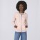 Sudadera con capucha y cremallera sostenible mujer ORGANIC Women. .