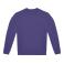 Sudadera sostenible unisex Id.332. Color radiant purple.