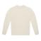 Sudadera sostenible unisex Id.332. Color off white.