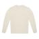 Sudadera sostenible unisex Id.332. Color off white.