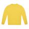Sudadera sostenible unisex Id.332. Color pop yellow.
