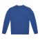 Sudadera sostenible unisex Id.332. Color azul royal.