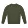 Sudadera sostenible unisex Id.332. Color urban khaki.