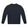 Sudadera sostenible unisex Id.332. Color azul marino.
