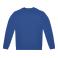 Sudadera sostenible unisex Id.332. Color azul royal.